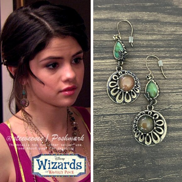 Drop Butterfly Earrings ASO Alex Russo - Picture 1 of 7